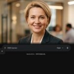 Портрет уверенного российского бизнесмена с дружелюбным взглядом на размытом нейтральном фоне в студии
